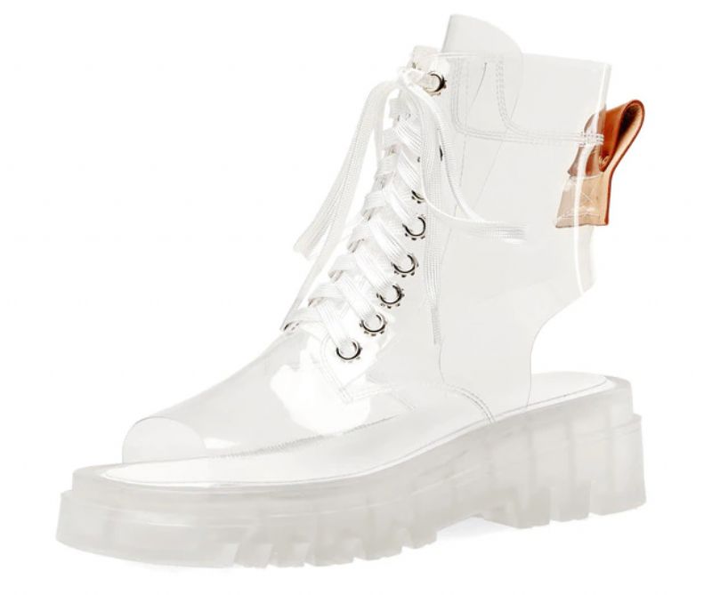 Damskie Przezroczyste Buty Letnie Rossy - Przezroczysty