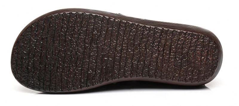 Damskie Skórzane Chodaki Alquimia W Stylu Retro - Brązowy
