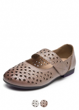 Damskie Skórzane Płaskie Buty Hazel