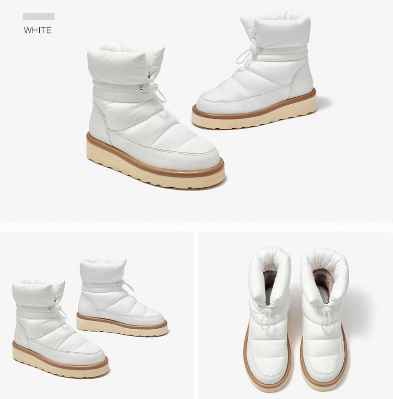 Damskie Wodoodporne Buty Sharo - Morelowy