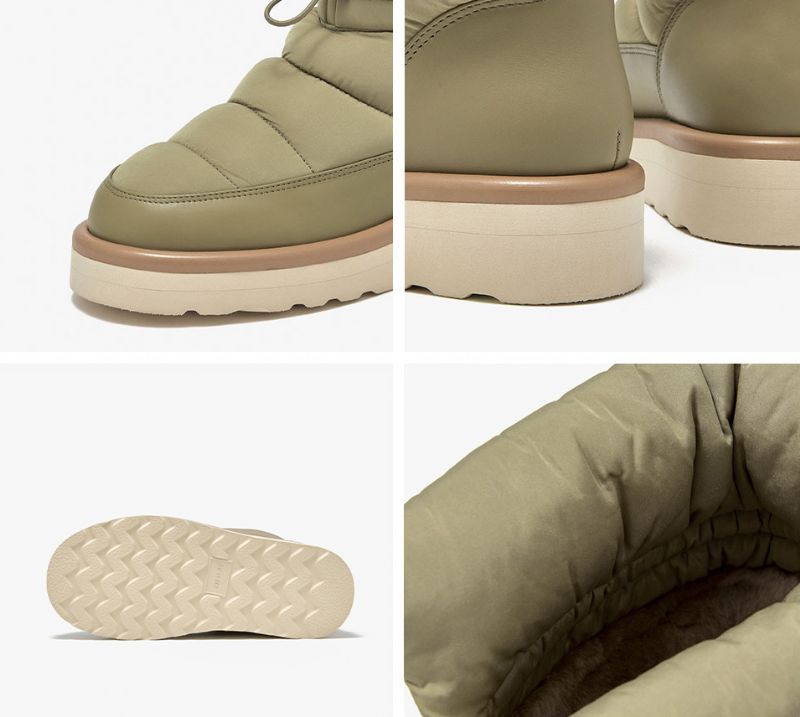 Damskie Wodoodporne Buty Sharo - Morelowy