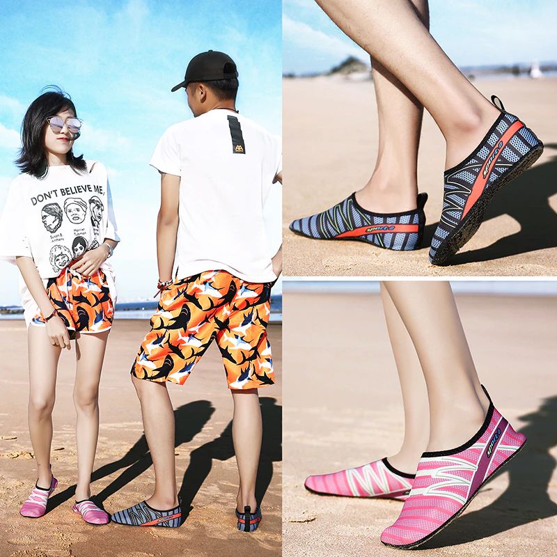 Damskie Wsuwane Buty Do Wody Harry - Różowy