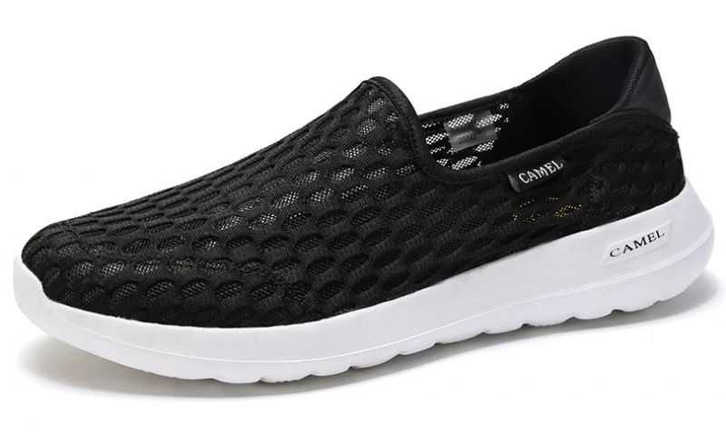 Damskie Wsuwane Buty Ron - Czarny