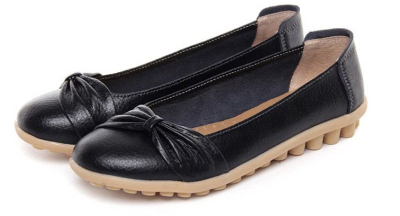 Damskie Wygodne Płaskie Buty Julia - Biały