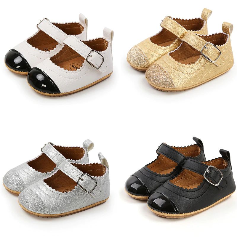 Daniela Baby Dziewczęce Buty Płaskie - Srebrny
