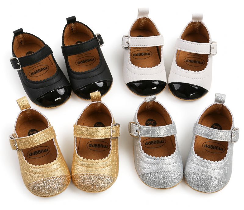Daniela Baby Dziewczęce Buty Płaskie - Srebrny