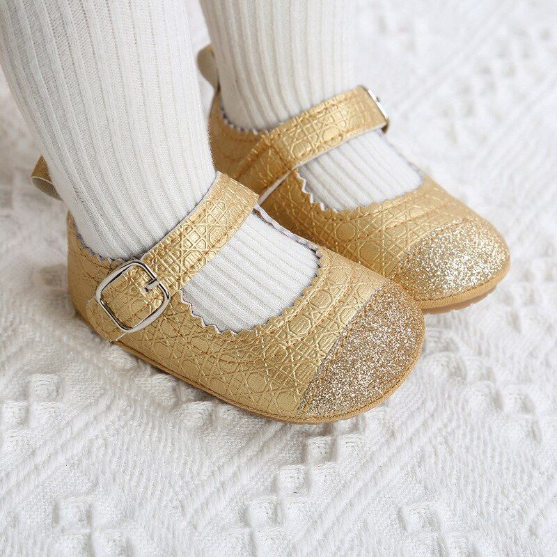 Daniela Baby Dziewczęce Buty Płaskie - Srebrny