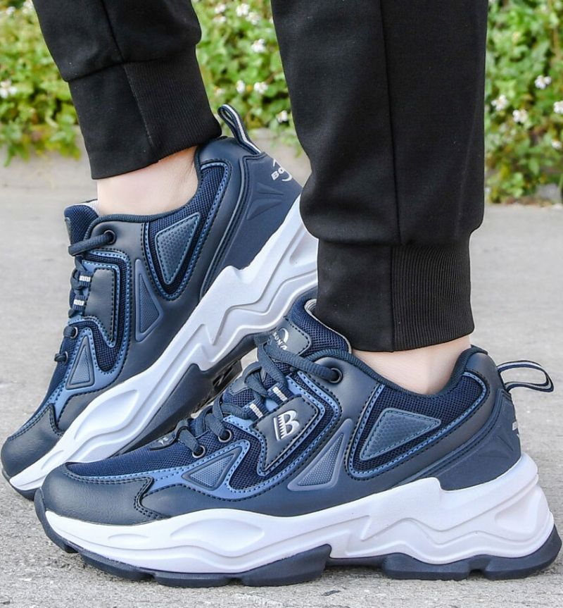 Danieli Męskie Buty Do Chodzenia - Granatowy