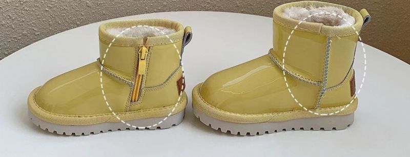 Daphne Dziewczęce Buty Śnieżne - Fioletowy Futro