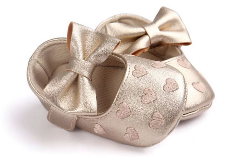 Darlin Baby Dziewczęce Buty Płaskie - Złoty