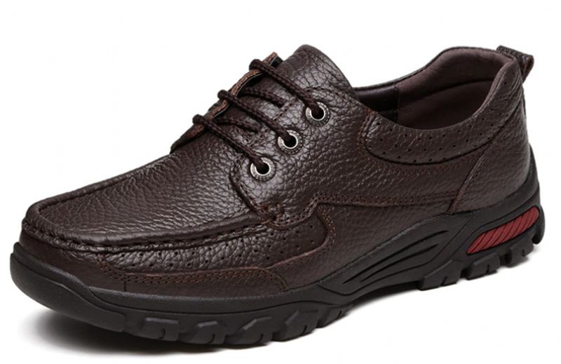 Davian Męskie Mokasyny Buty Codzienne - Kawowy