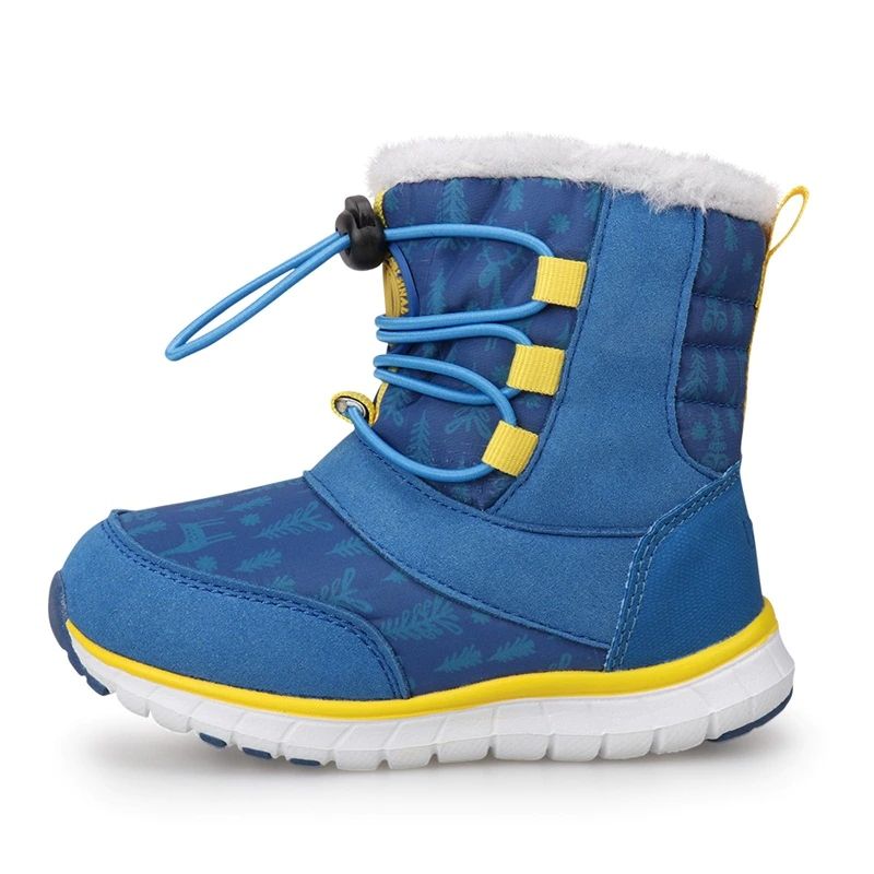 David Chłopięce Buty Śniegowe - Czarny Futro