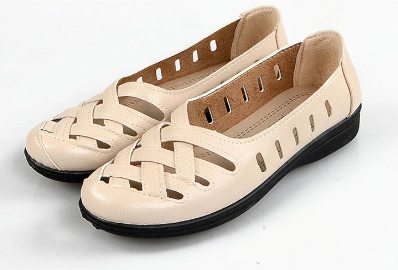 Delu Damskie Czarne Buty Wsuwane - Czarny