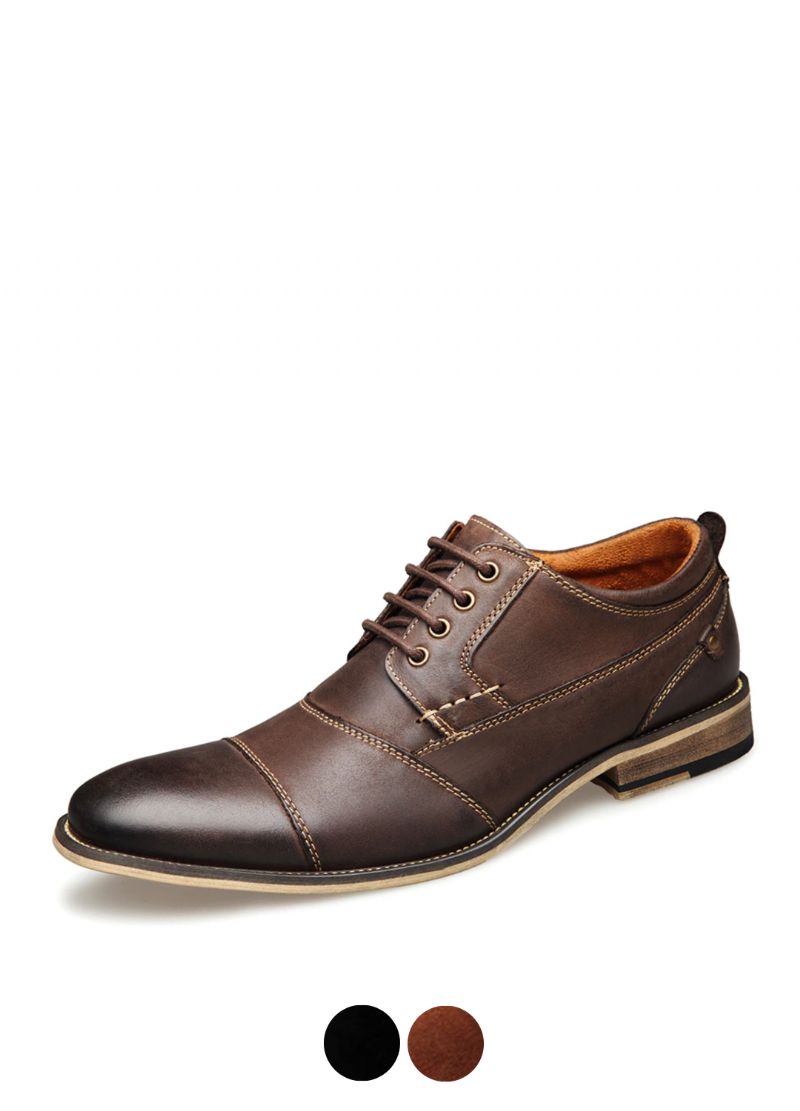 Demetrio Męskie Casualowe Oxford