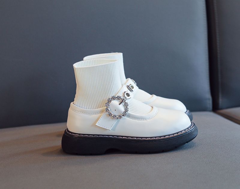 Demi Dziewczęce Buty Płaskie - Czarny