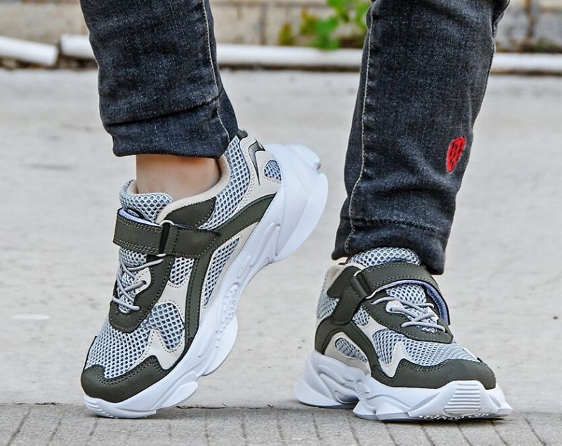 Demian Chłopięce Buty Do Biegania - Brązowy