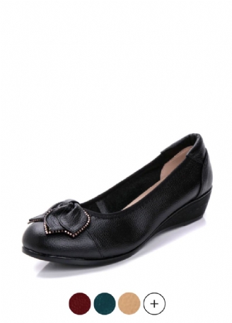 Denise Damskie Mokasyny Czarne Buty