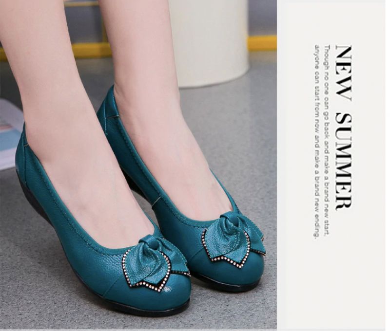 Denise Damskie Mokasyny Czarne Buty - Czarny