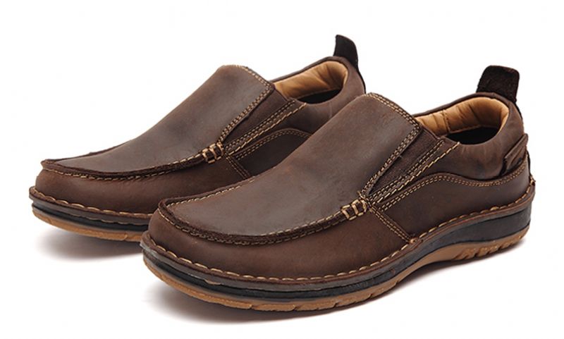 Dennis Męskie Mokasyny Classic Buty - Kawa