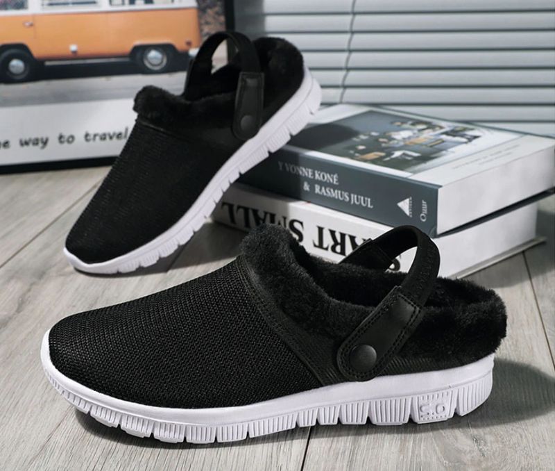 Dennys Dla Obu Płci Slipper - Szary