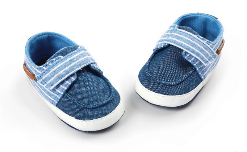 Denys Baby Chłopięce Mokasyny - Niebieski