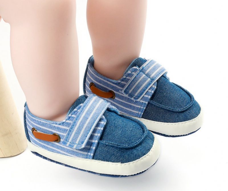 Denys Baby Chłopięce Mokasyny - Niebieski