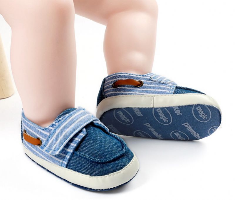Denys Baby Chłopięce Mokasyny - Niebieski