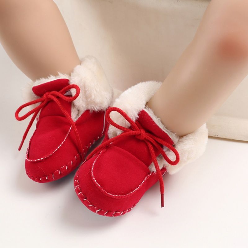 Denzel Baby Chłopięce Buty Zimowe - Granatowy Futro