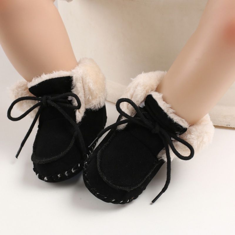 Denzel Baby Chłopięce Buty Zimowe - Granatowy Futro