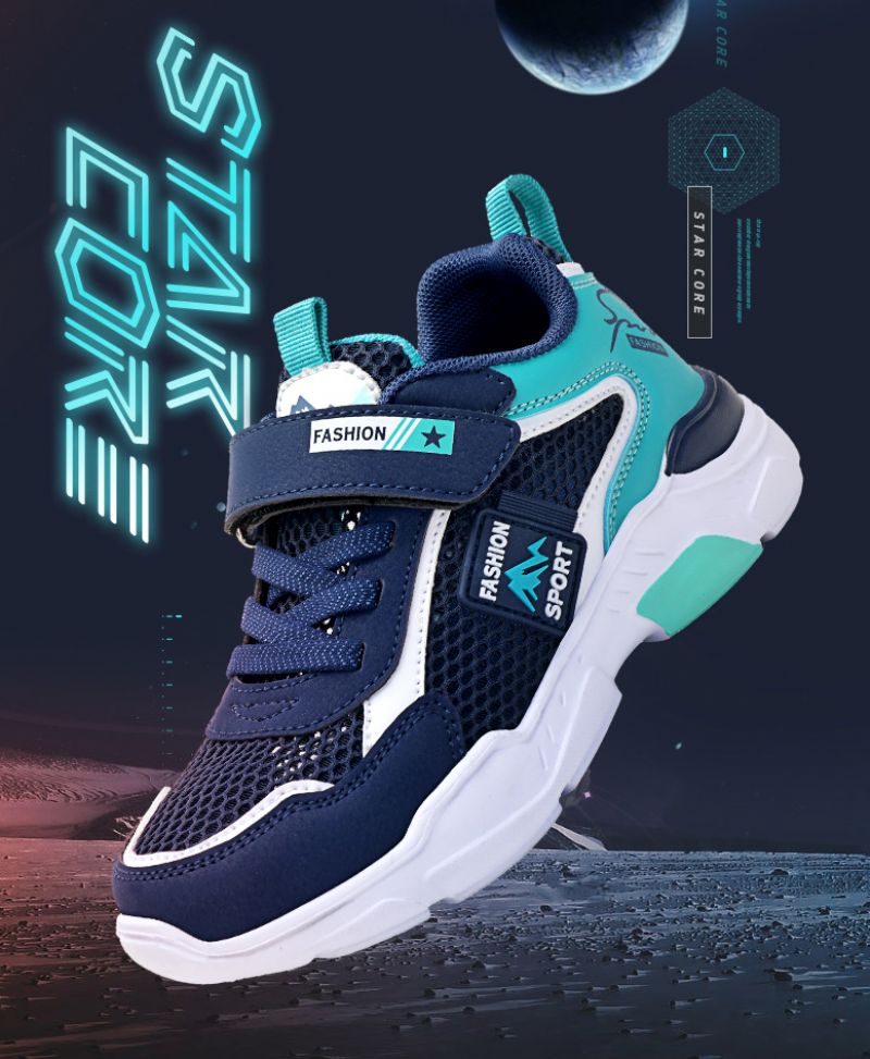Derek Chłopięce Buty Do Biegania - Niebieski
