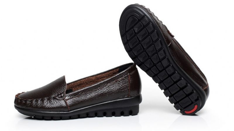 Desiree Damskie Buty Typu Loafer - Czerwony