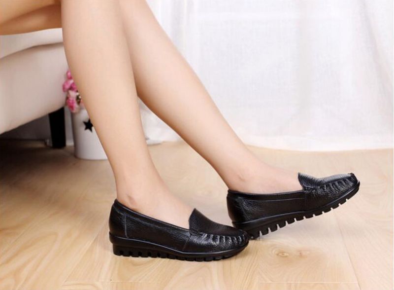 Desiree Damskie Buty Typu Loafer - Czerwony
