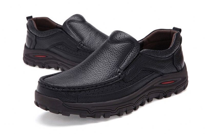 Dexter Męskie Mokasyny Casualowe Buty - Czarny