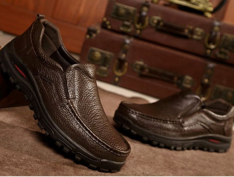 Dexter Męskie Mokasyny Casualowe Buty - Czarny