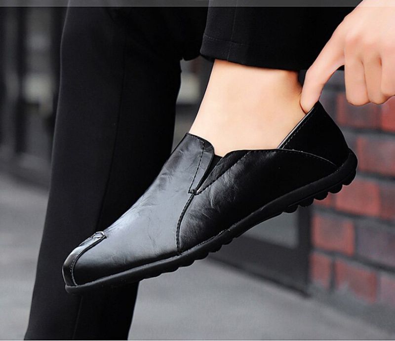 Dibu Męskie Mokasyny Casualowe Buty - Żółty