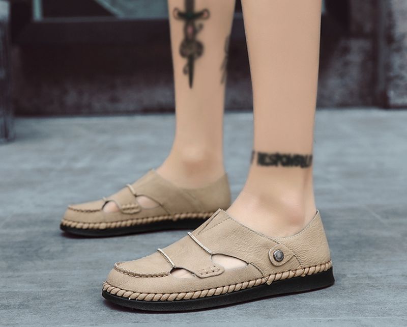 Didier Męskie Mokasyny Obuwie Casual - Khaki