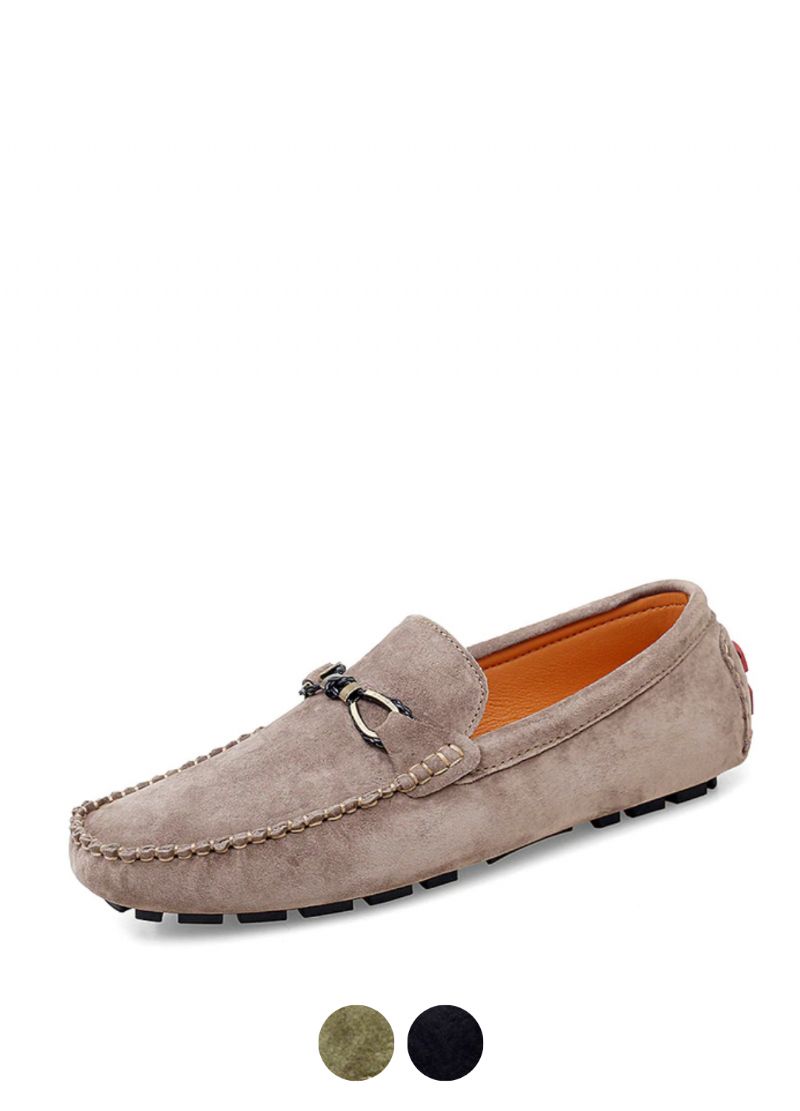 Diler Męskie Mokasyny Zamszowe Buty