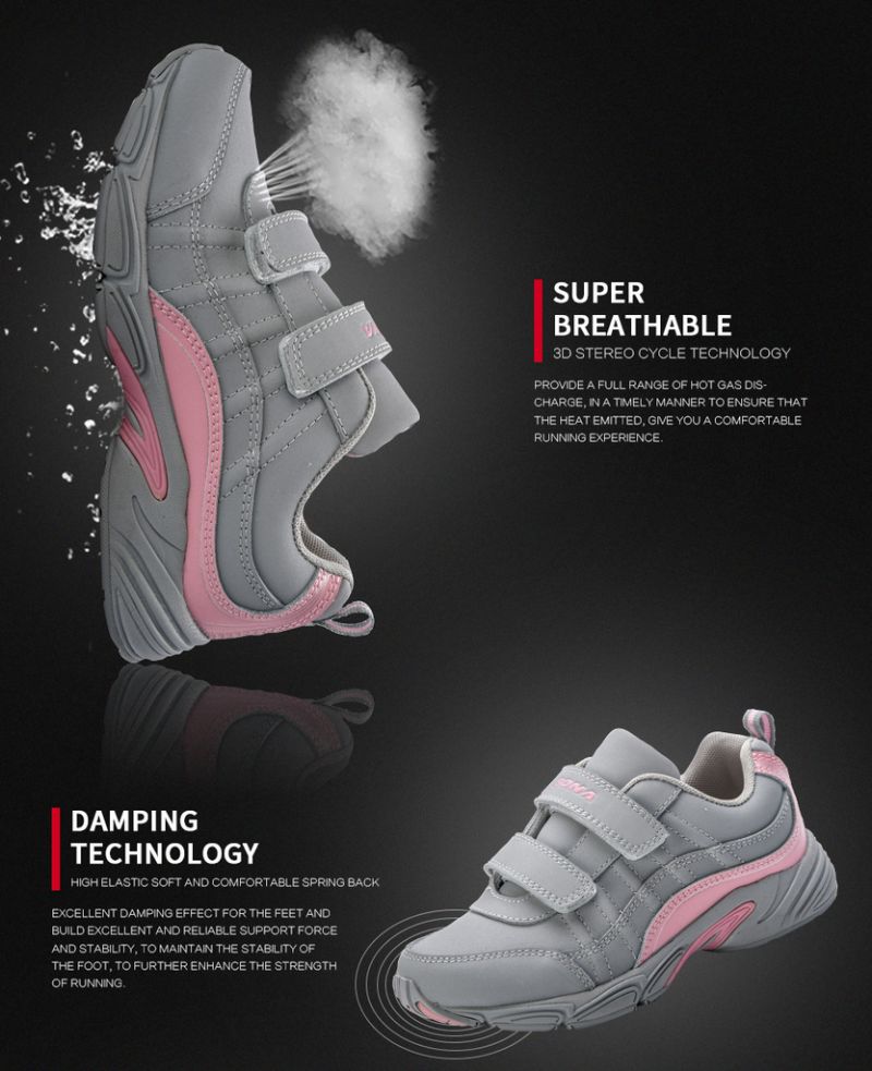 Dimax Dla Obu Płci Dziecięce Buty Sportowe Fashion - Szary