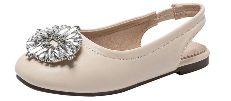 Dinah Dziewczęce Buty Płaskie - Beżowy