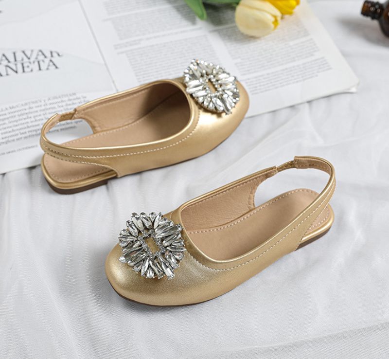 Dinah Dziewczęce Buty Płaskie - Beżowy