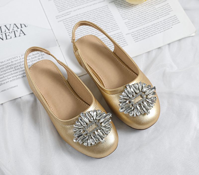 Dinah Dziewczęce Buty Płaskie - Beżowy