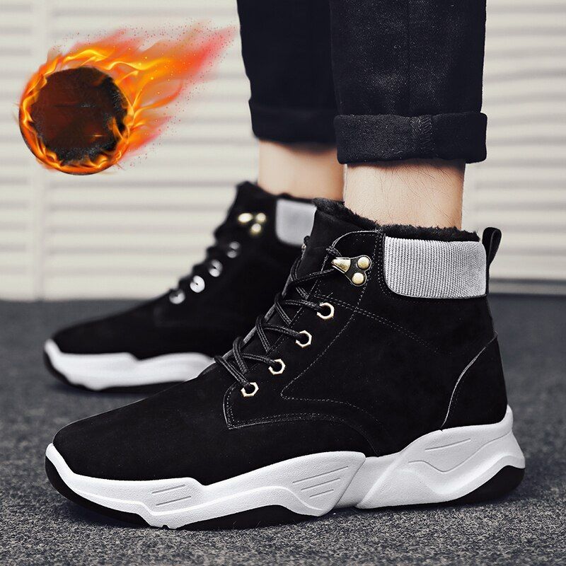 Dioniso Męskie Buty Zimowe - Brązowy