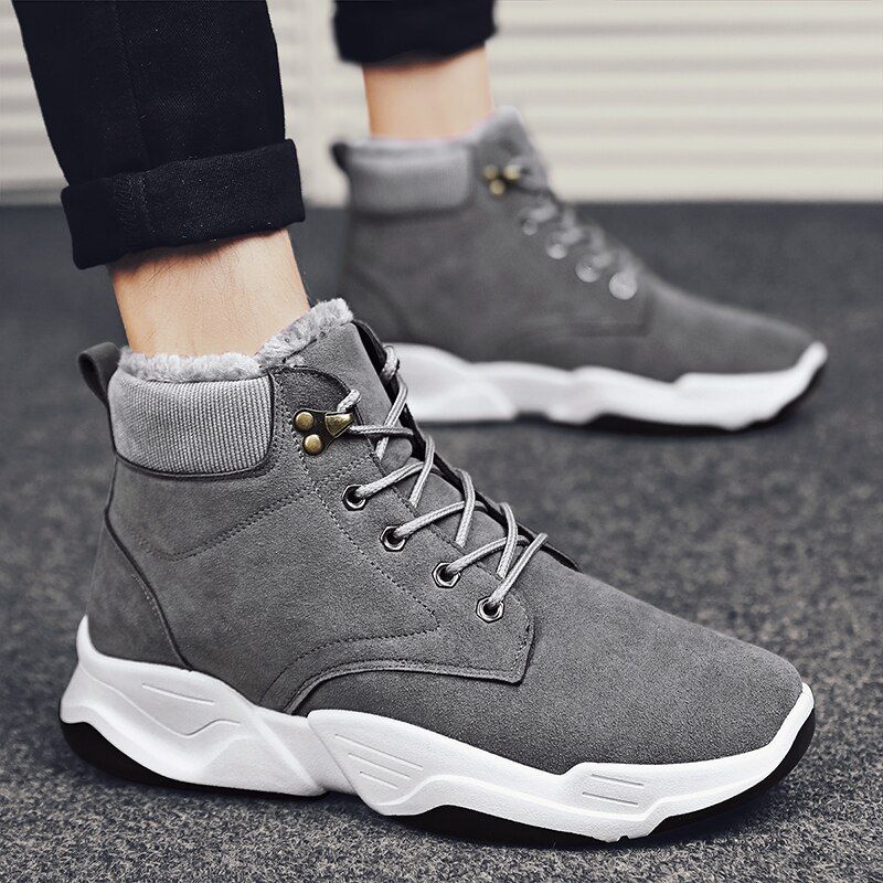 Dioniso Męskie Buty Zimowe - Brązowy