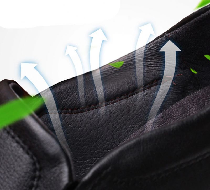 Dipper Męskie Mokasyny Eleganckie Buty - Czarny