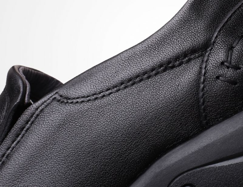 Dipper Męskie Mokasyny Eleganckie Buty - Czarny