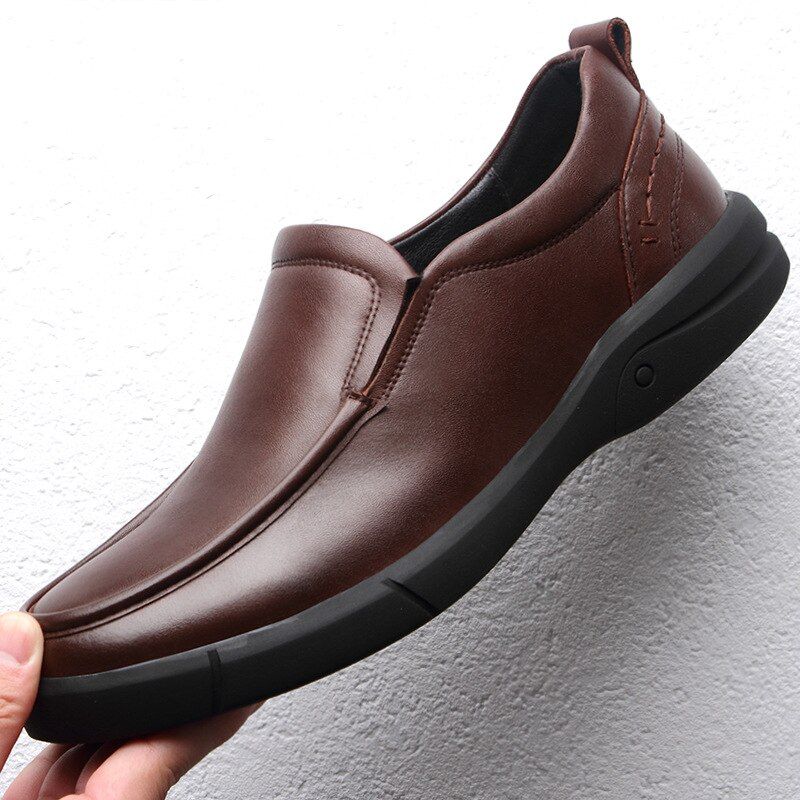 Dipper Męskie Mokasyny Eleganckie Buty - Czarny