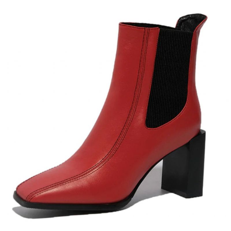 Dixie Boots Ankle Height - Beżowy