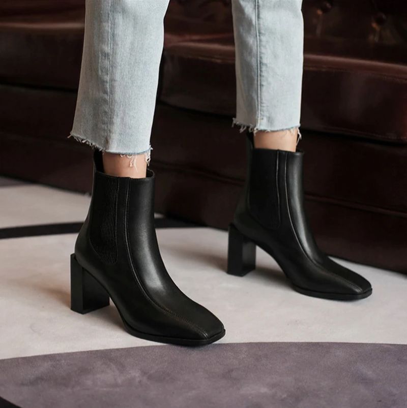 Dixie Boots Ankle Height - Beżowy
