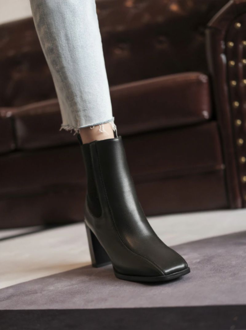Dixie Boots Ankle Height - Beżowy
