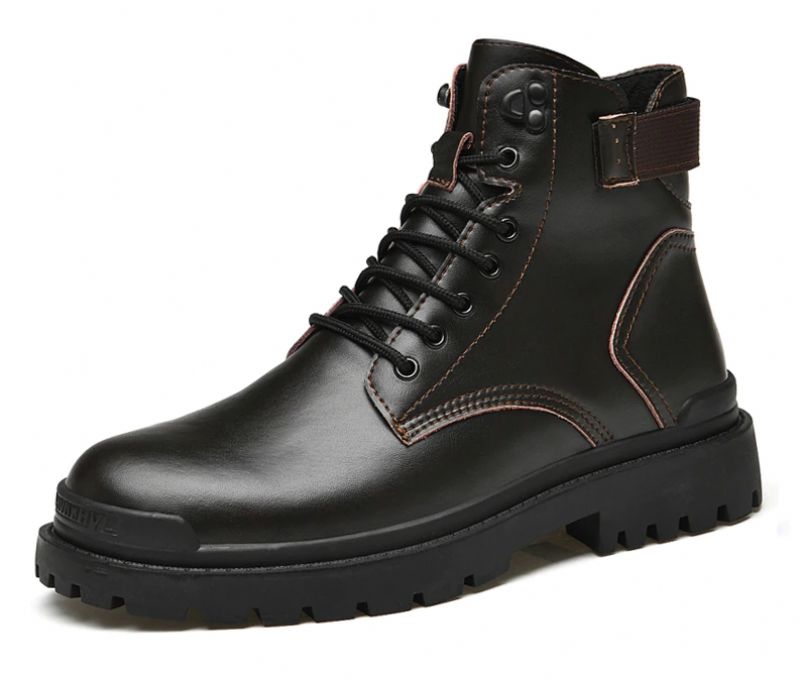 Doherty Męskie Buty Śnieżne - Czarny